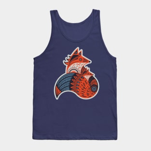 Fox with Pup Tank Top